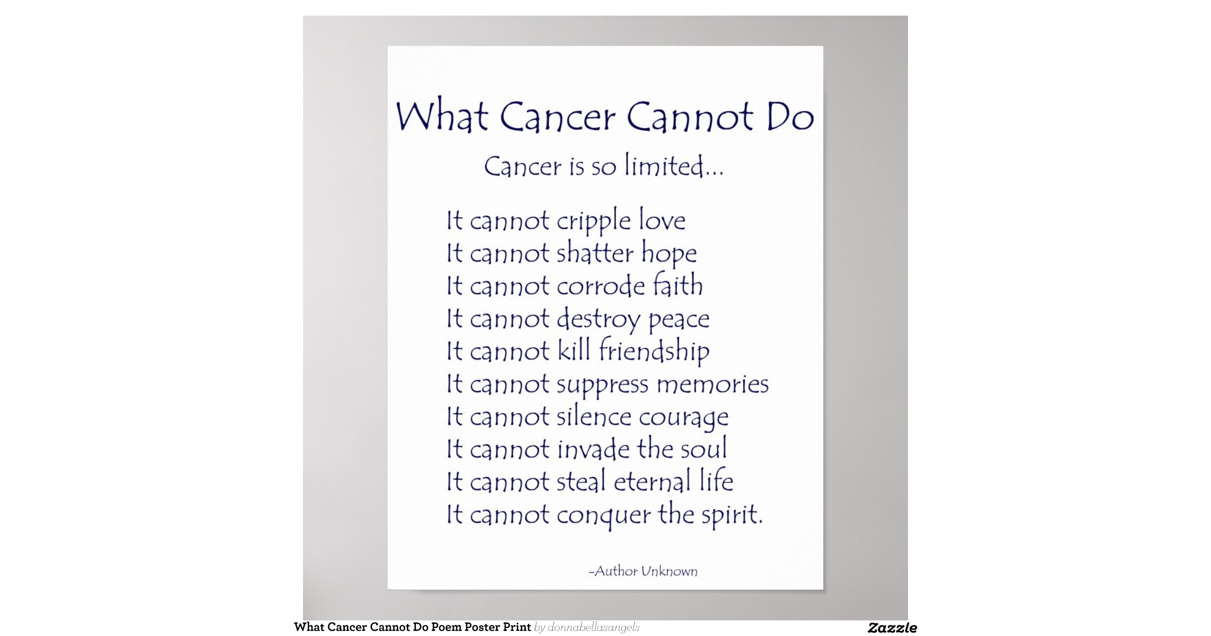 What Cancer Cannot Do Poem Printable Printable Word Searches What Cancer Cannot Do Poem Printable Printable Word Searches