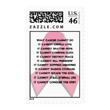 What Cancer Cannot Do Postage Stamp
