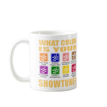What Color/Showtune Mug