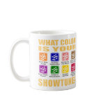 What Color/Showtune Mug