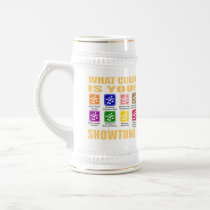What Color/Showtune Stein mugs