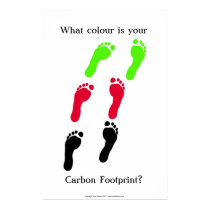 What colour is your carbon footprint?