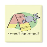 What Contacts? Dog Agility Magnet