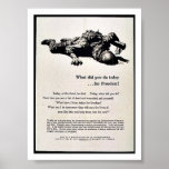 What Did You Do Today For Freedom? Posters