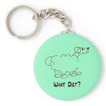 What Diet? Keychain