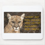 What do you mean you voted against Ron Paul? Mousepad
