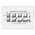 What Do You See On Your Way? Card