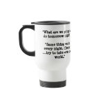 What do you want to do tommorrow? mugs