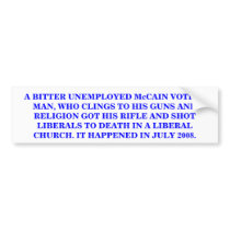WHAT DOES A REPUBLICAN GUN & RELIGION CLINGER DO? bumper stickers by maximus7 WHAT DOES A REPUBLICAN GUN & RELIGION CLINGER DO? bumper stickers
