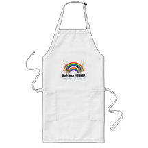 WHAT DOES IT MEAN? DOUBLE RAINBOW APRON