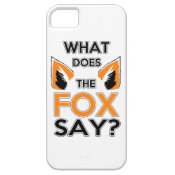 What Does The Fox Say ? case iphone 5/5s