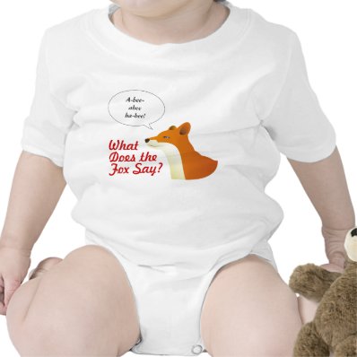 What Does the Fox Say Funny t-shirt