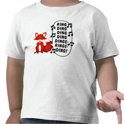 What does the fox say? t shirt