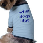 what dogs life? pet clothes