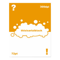 What font? 72 point Arial Black posters by GeorgeCurious What font? 72 point Arial Black posters