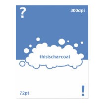 What font? 72 point Charcoal posters by GeorgeCurious What font? 72 point Charcoal posters