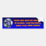 What Global Warming? Bumper Sticker