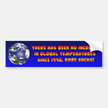 What Global Warming? Bumper Sticker