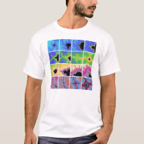 What Goes Around, Comes Around-- blue version t-shirts by pterandon What Goes Around, Comes Around-- blue version t-shirts