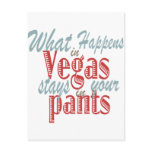 What Happenes in Vegas Post Card