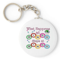 What Happens at Bingo Keychain