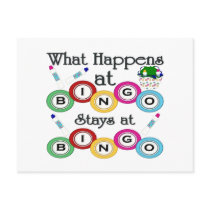 What Happens at Bingo Postcards