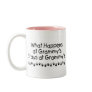 What Happens At Grammys With Black Handprints Mug