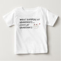 WHAT HAPPENS AT GRANDMAS...STAYS AT GRANDMAS! t-shirts by bablondie31 WHAT HAPPENS AT GRANDMAS...STAYS AT GRANDMAS! t-shirts