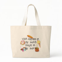 What Happens at My Aunt's STAYS at My Aunt's Tote Bags