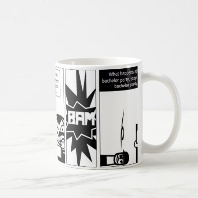 What happens at the bachelor party... Mug by bachelorpartyportal