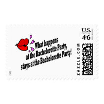What Happens At The Bachelorette Party... Postage Stamps