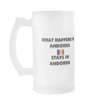 What Happens In ANDORRA Stays There Coffee Mugs