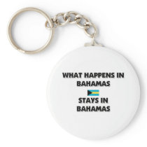 What Happens In BAHAMAS Stays There Key Chain