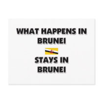 What Happens In BRUNEI Stays There postcards