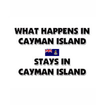 What Happens In CAYMAN ISLAND Stays There t-shirts