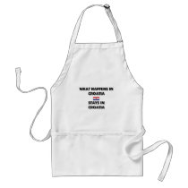 What Happens In CROATIA Stays There aprons