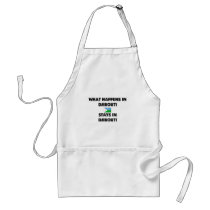 What Happens In DJIBOUTI Stays There aprons by flagshirt What Happens In DJIBOUTI Stays There aprons
