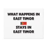 What Happens In EAST TIMOR Stays There Postcards