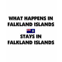 What Happens In FALKLAND ISLANDS Stays There t-shirts