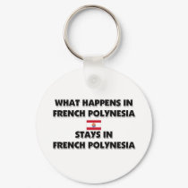 What Happens In FRENCH POLYNESIA Stays There keychains by flagshirt What Happens In FRENCH POLYNESIA Stays There keychains