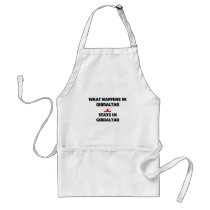 What Happens In GIBRALTAR Stays There aprons