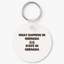 What Happens In GRENADA Stays There keychains