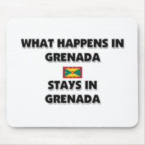 What Happens In GRENADA Stays There mousepads