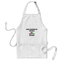 What Happens In GUYANA Stays There aprons