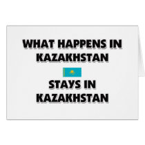 What Happens In KAZAKHSTAN Stays There cards