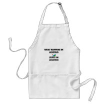 What Happens In LESOTHO Stays There aprons by flagshirt What Happens In LESOTHO Stays There aprons