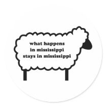 WHAT HAPPENS IN MISSISSIPPI STAYS IN MISSISSIPPI stickers