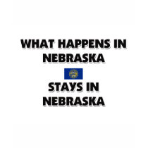What Happens In NEBRASKA Stays There t-shirts by flagshirt What Happens In NEBRASKA Stays There t-shirts