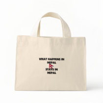 What Happens In NEPAL Stays There bags by flagshirt What Happens In NEPAL Stays There bags