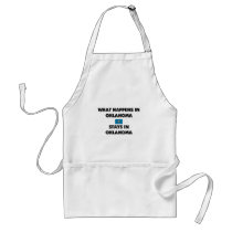 What Happens In OKLAHOMA Stays There aprons